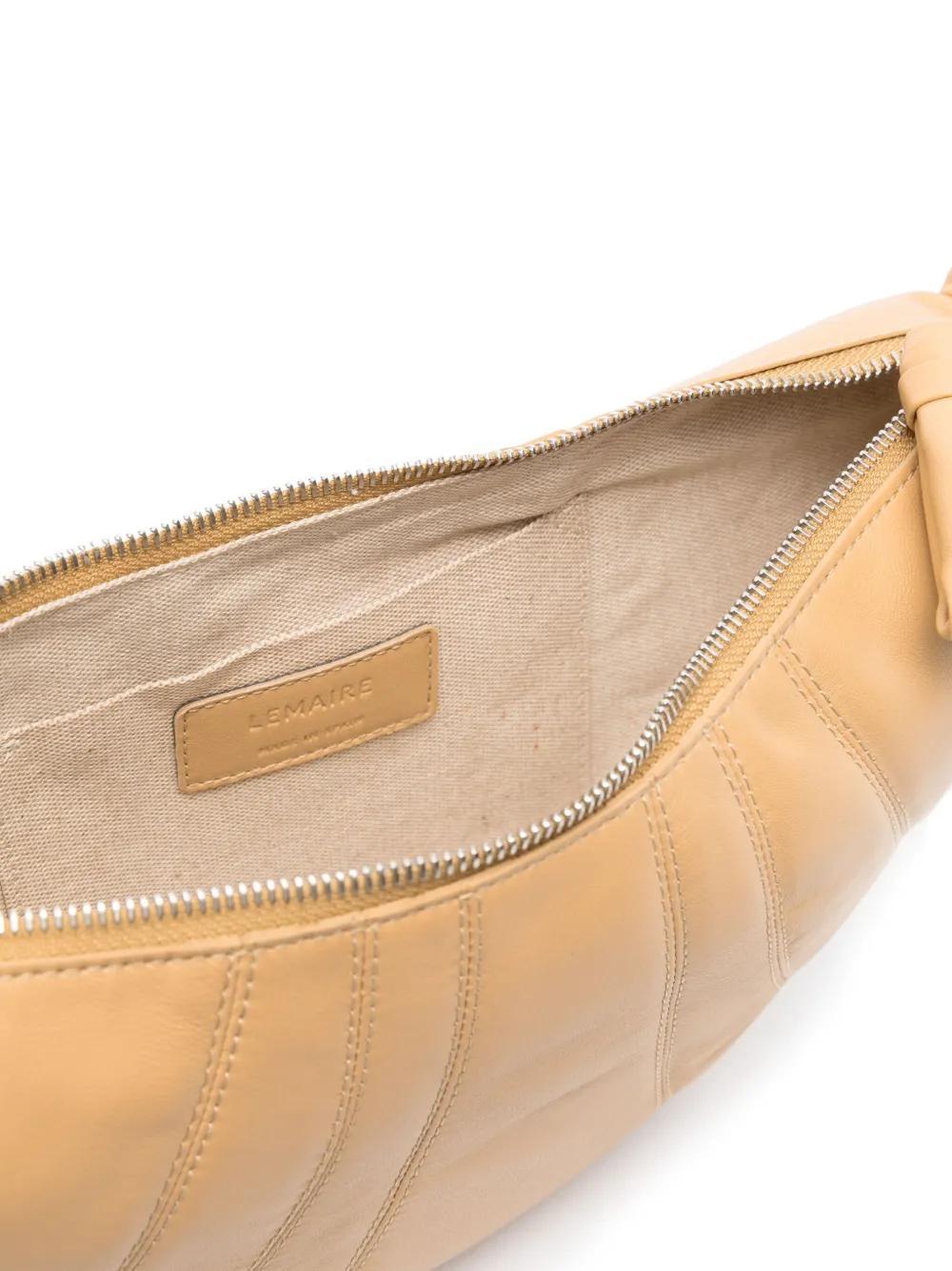 LEMAIRE Small Croissant Shoulder Bag In Beige Product Image