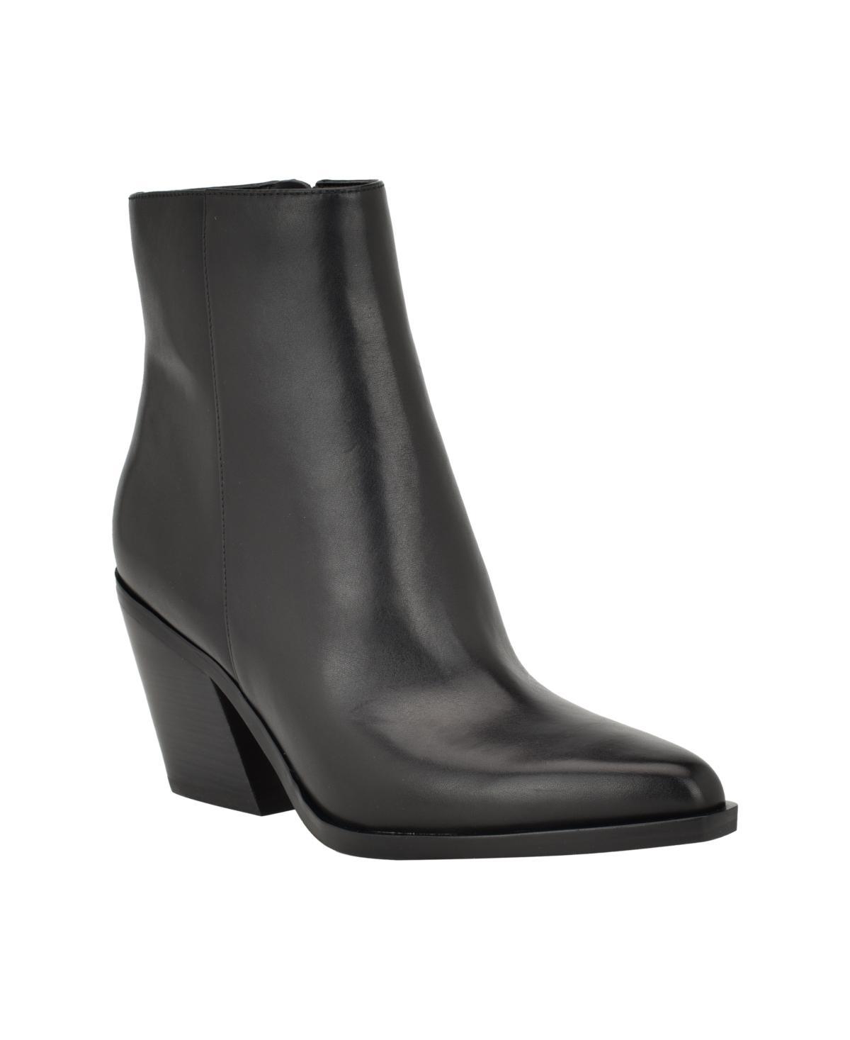 Calvin Klein Fallone Leather) Women's Boots Product Image