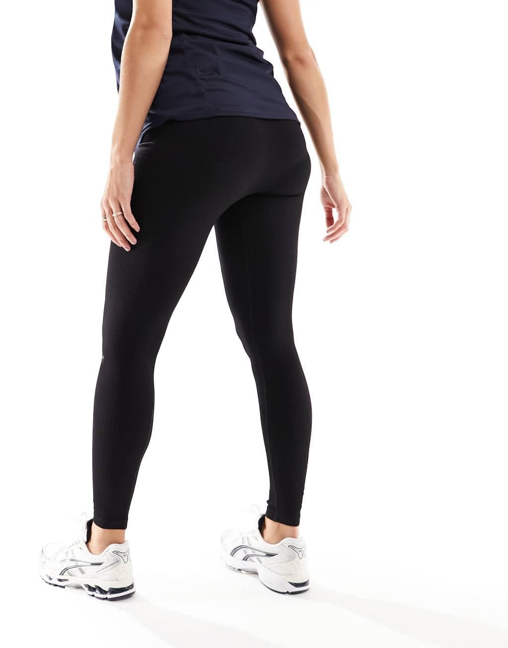 ASOS 4505 Icon seamless ribbed gym leggings Product Image