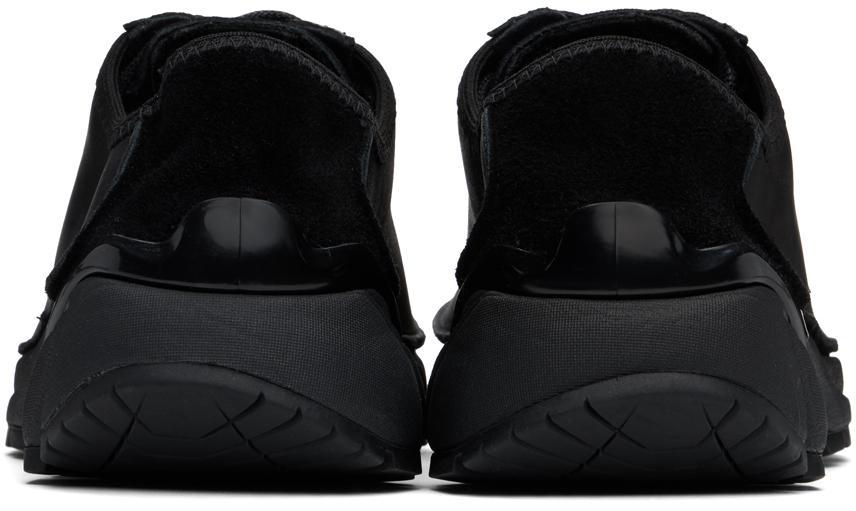 OUR LEGACY Black Klove Sneakers In Black Leather Product Image