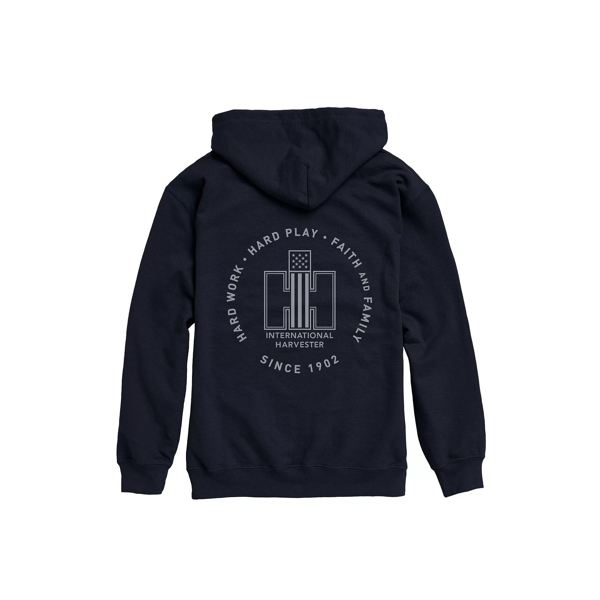 Men's Case IH Patriotic Logo Full Zip Hoodie,  Product Image