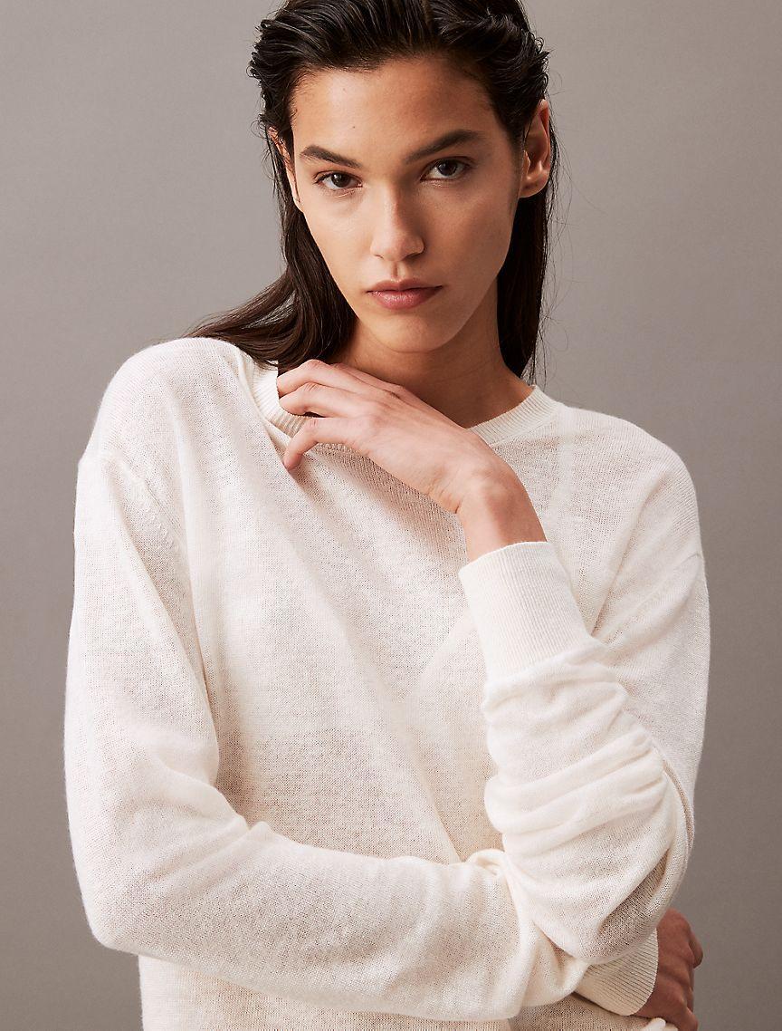 Linen Blend Sweater Product Image