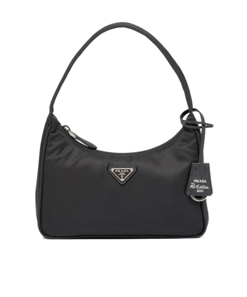 PRADA Re-edition 2000 Mini Tote Bag In Black Product Image