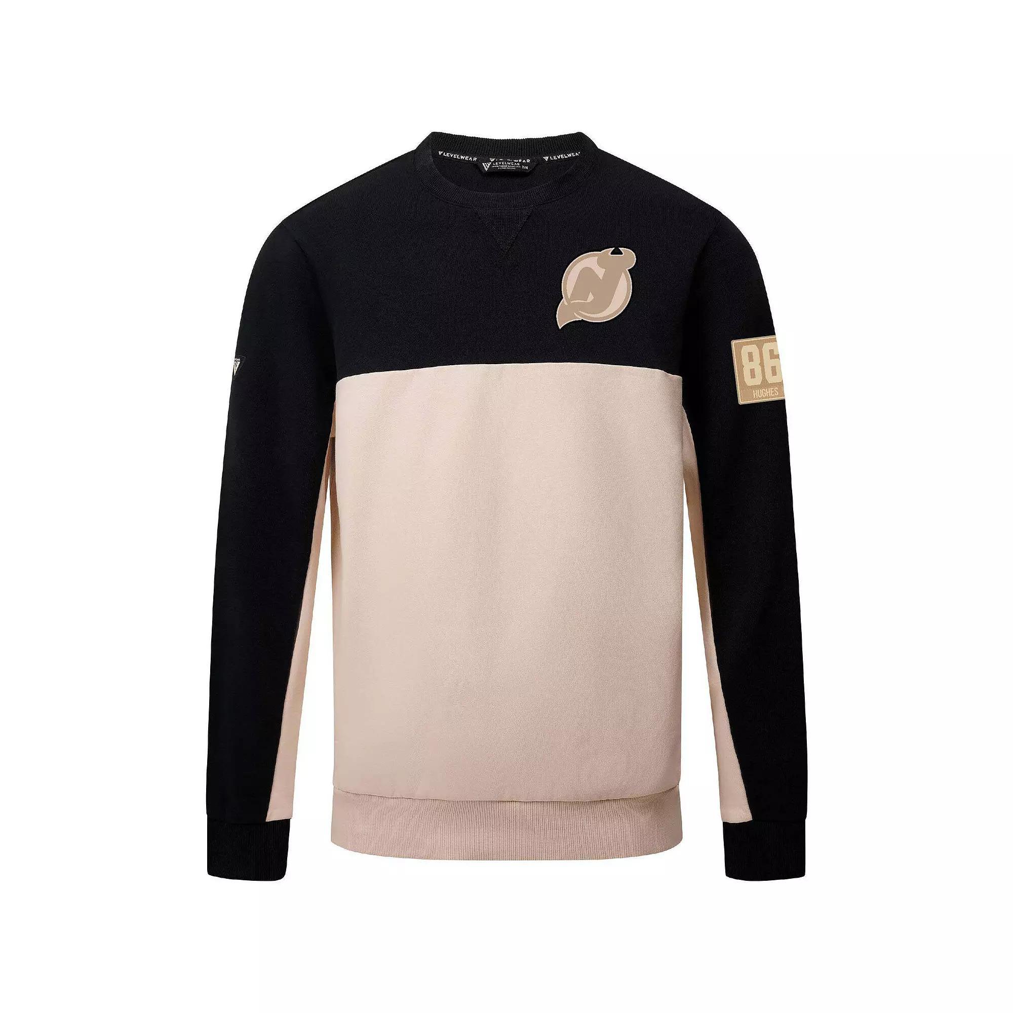 Men's Levelwear Brad Marchand Black Boston Bruins Name & Number Pullover Sweatshirt, Size: Small Product Image