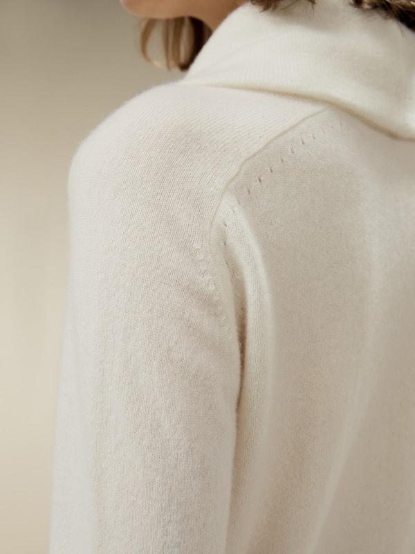 Cashmere Cowl Neck Sweater Product Image