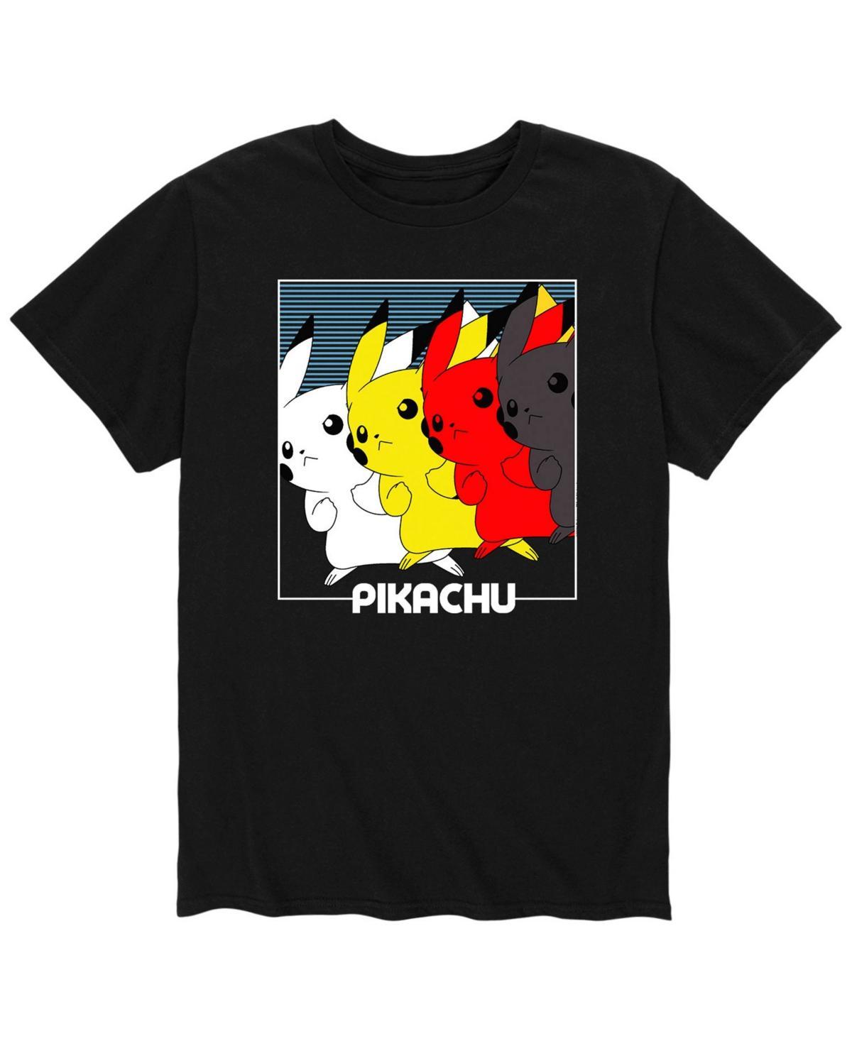 Men's Pokemon Pikachu Tracers Tee, Size: XL, Black Product Image