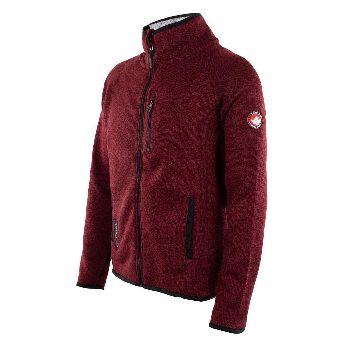Canada Weather Gear Men's Full Zip Sweater Fleece Product Image