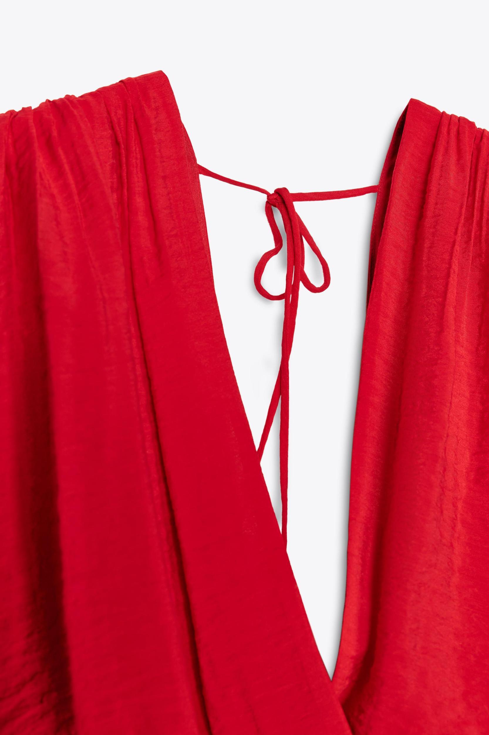 WIDE V-NECK JUMPSUIT Product Image