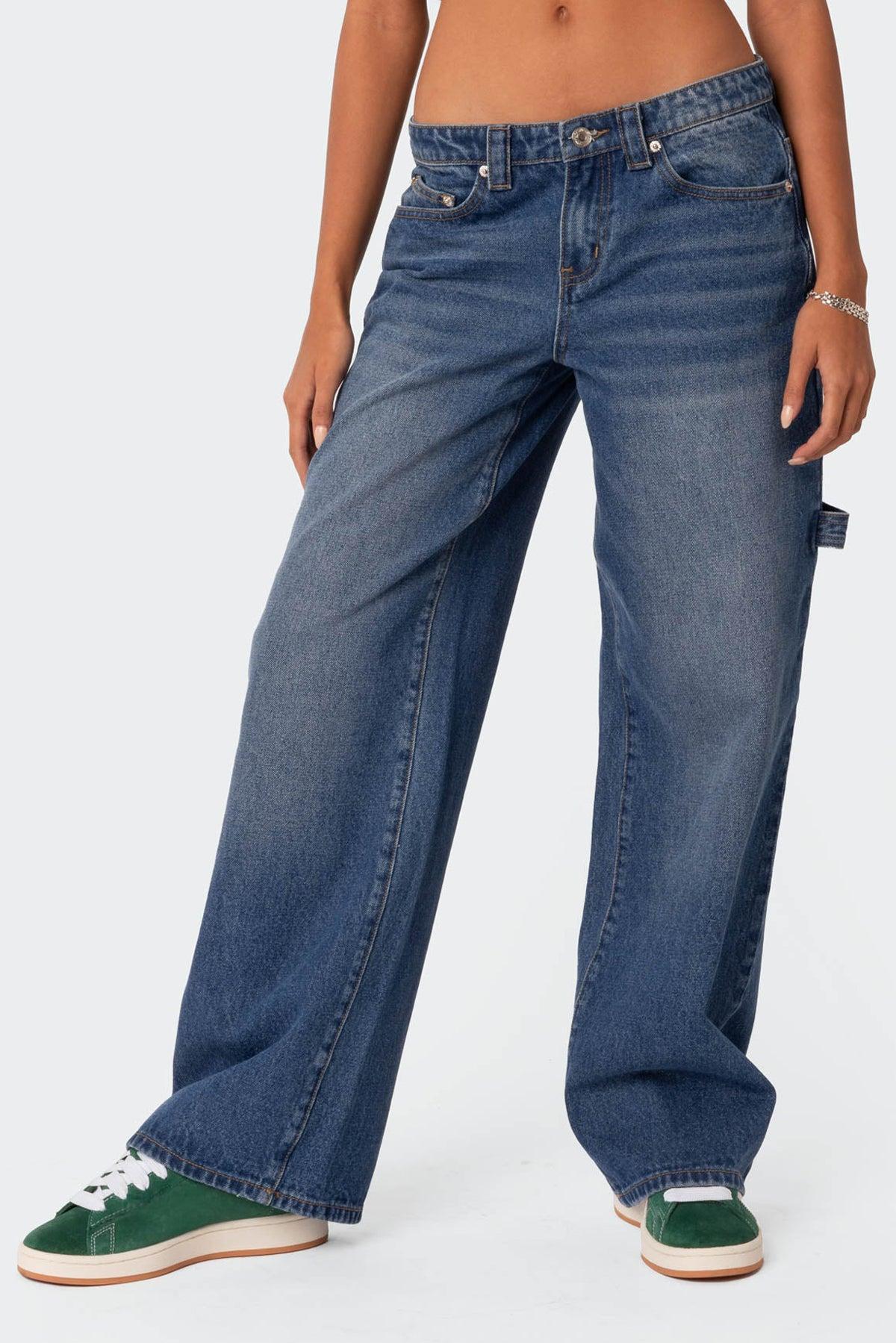 Carpenter Low Rise Jeans Product Image