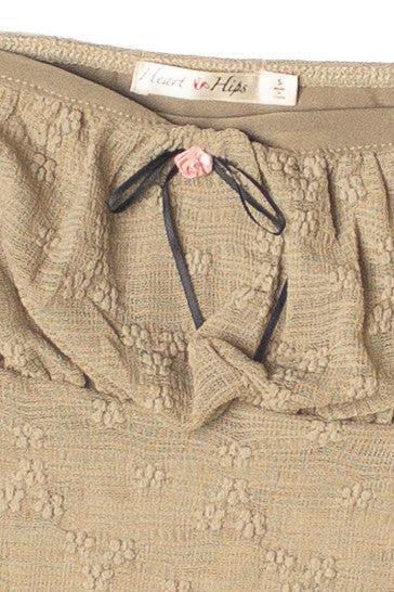 Milkmaid Rosette Bow Long Sleeve Top Product Image