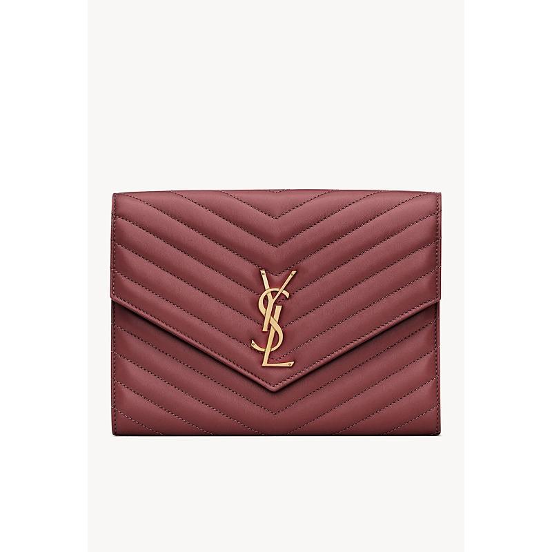 Womens Cassandre Matelass Flap Pouch In Lambskin Size 0 Product Image