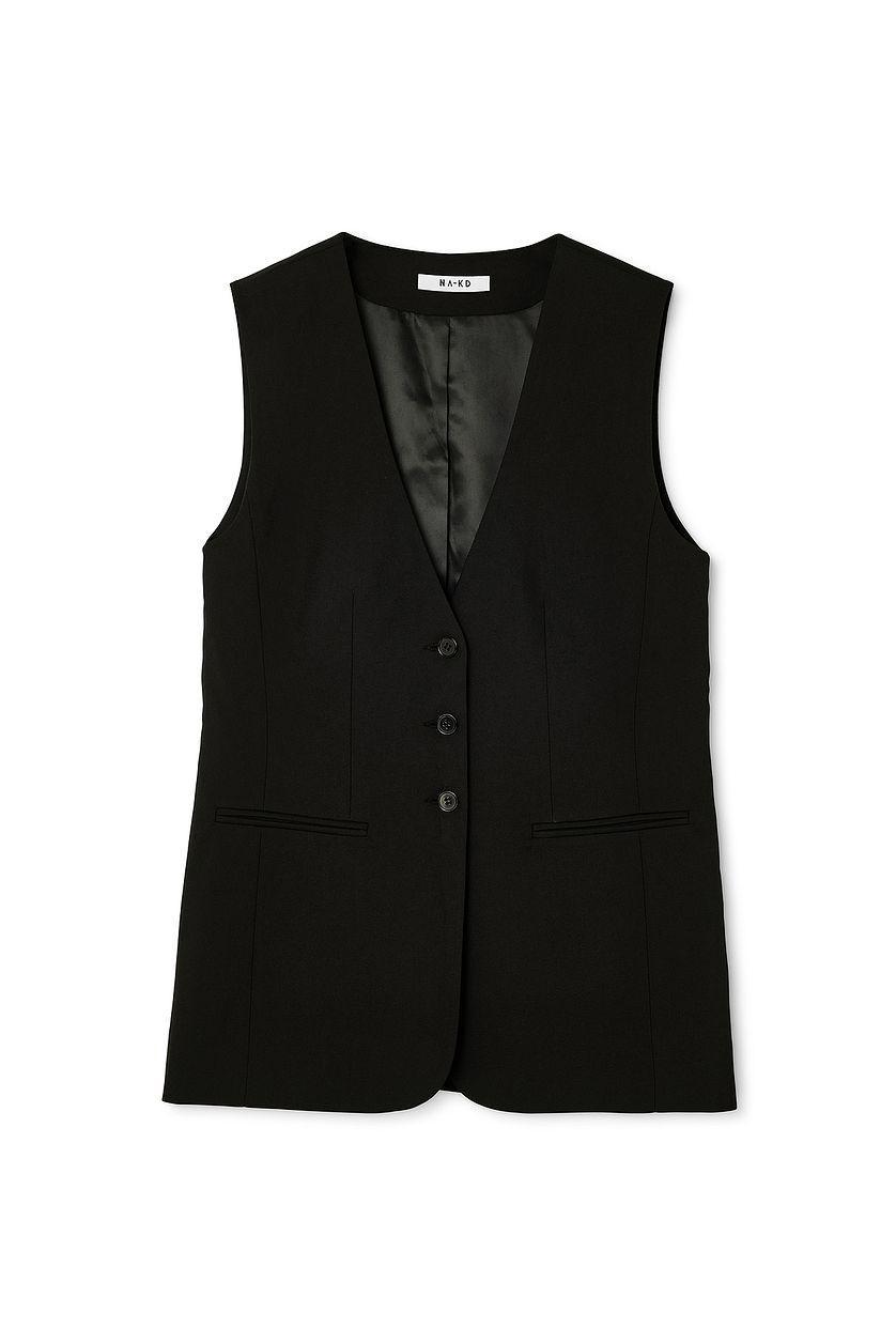 Tailored Oversized Vest Product Image
