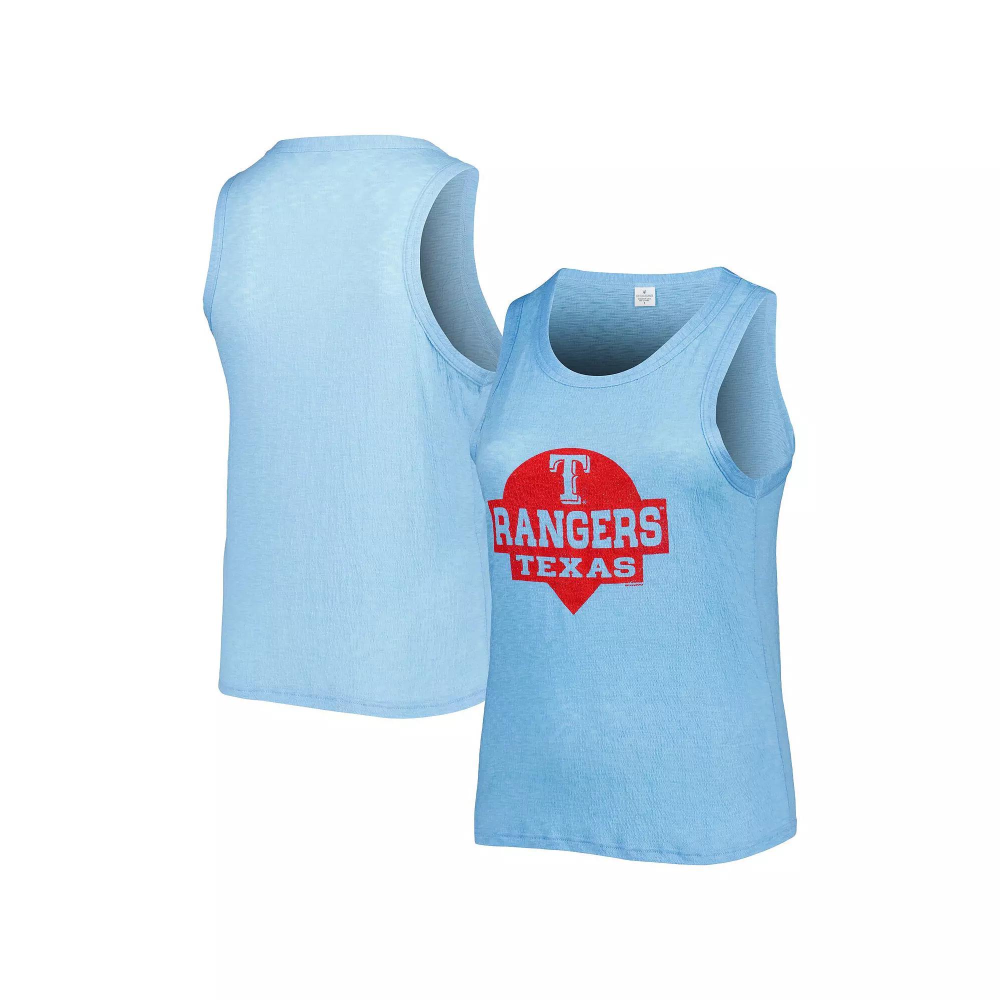 Women's Soft as a Grape Royal Texas Rangers Plus  Product Image