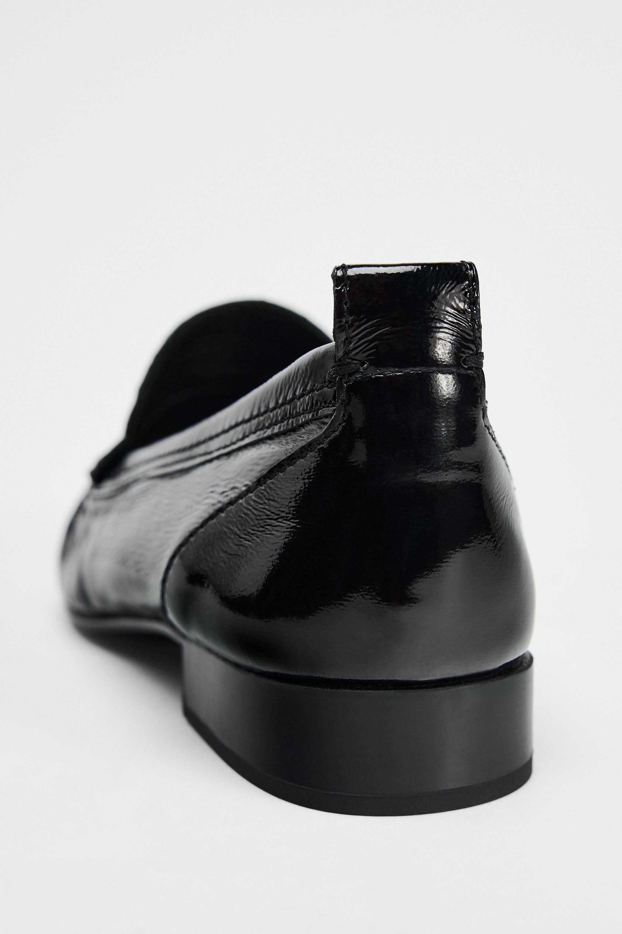 LEATHER TASSELED LOAFERS Product Image