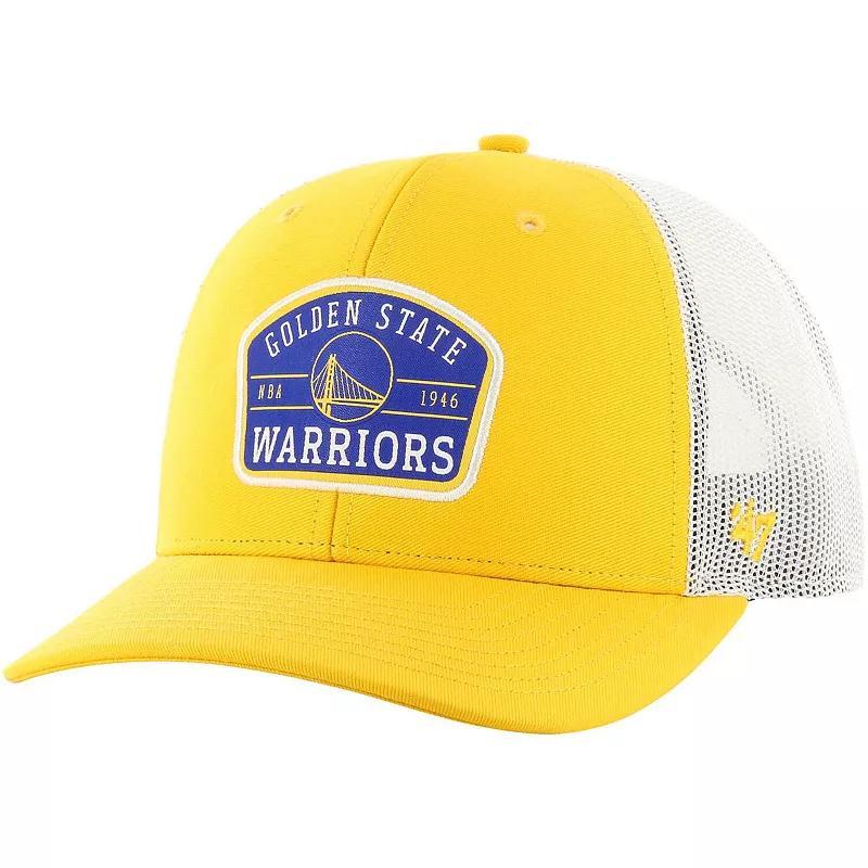 Mens 47 en State Warriors Semi Patch Trucker Adjustable Hat Product Image