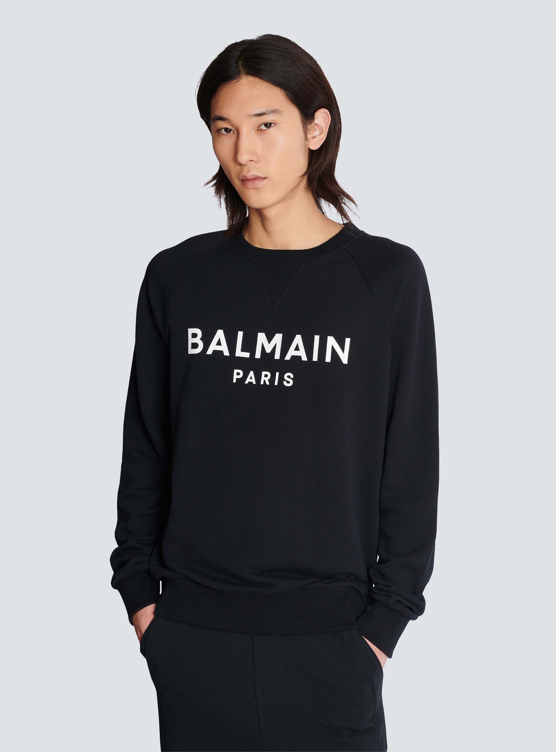 Balmain Paris printed sweatshirt Product Image