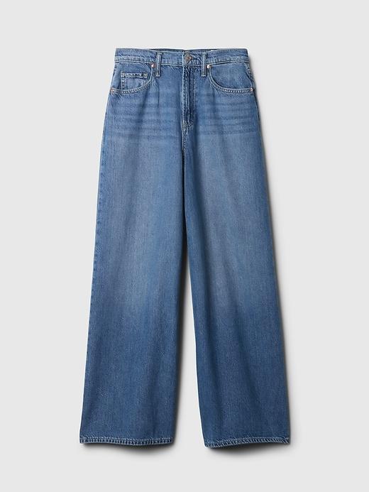 Sky High Rise UltraSoft Baggy Jeans Product Image