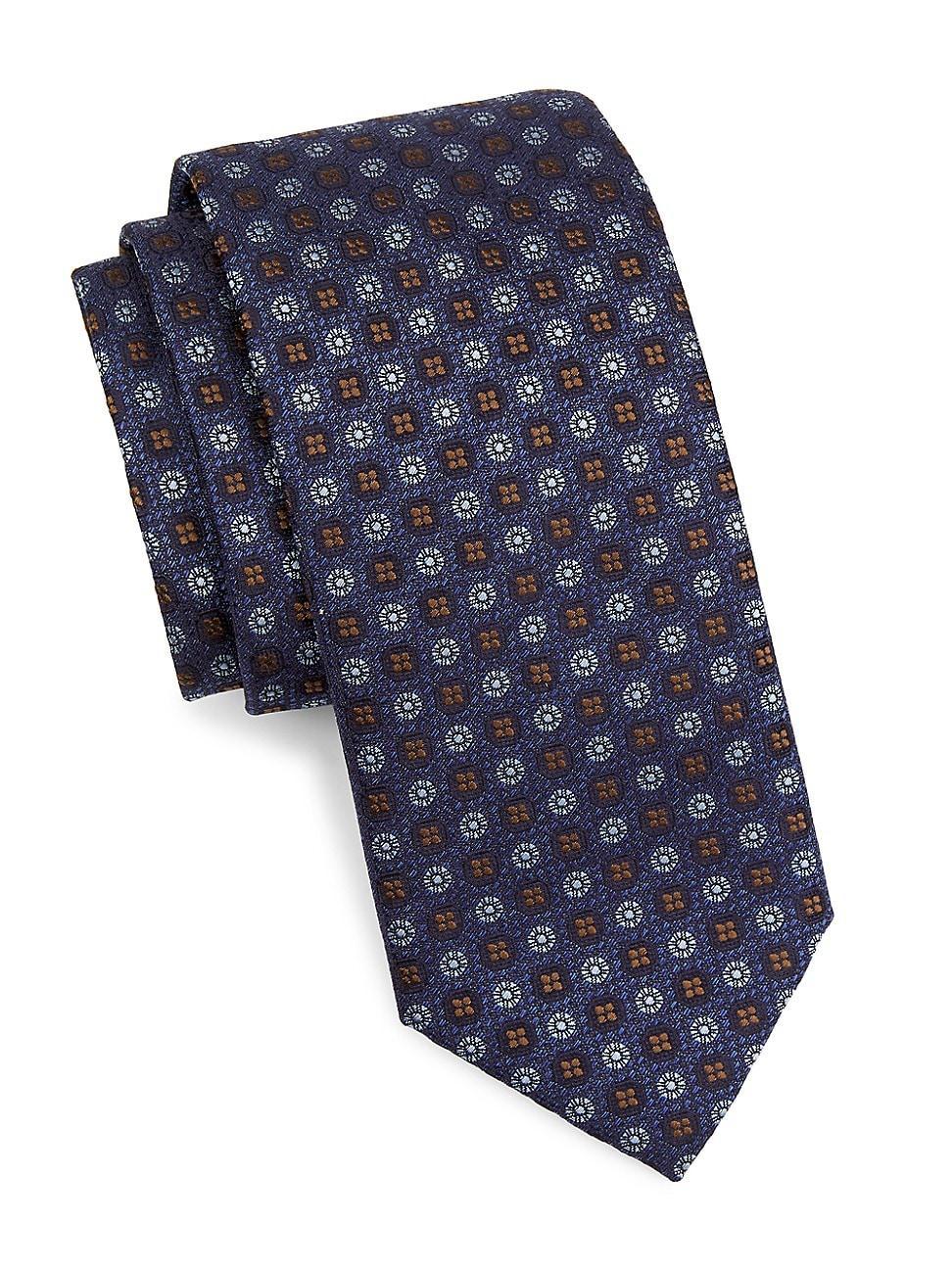 Mens Medallion Silk Tie Product Image