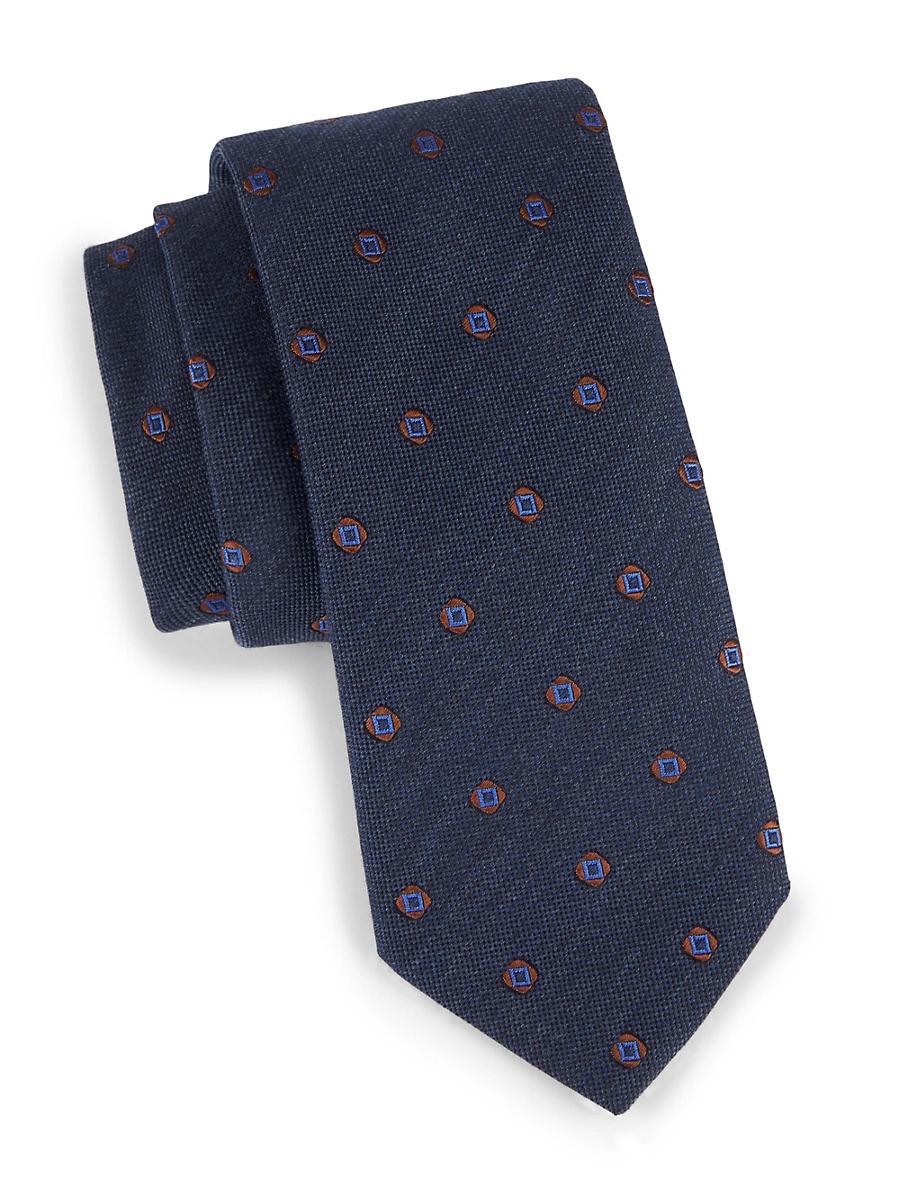 Mens Medallion Silk Tie Product Image