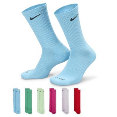 Nike Everyday Plus Cushioned Training Crew Socks (6 Pairs) Product Image