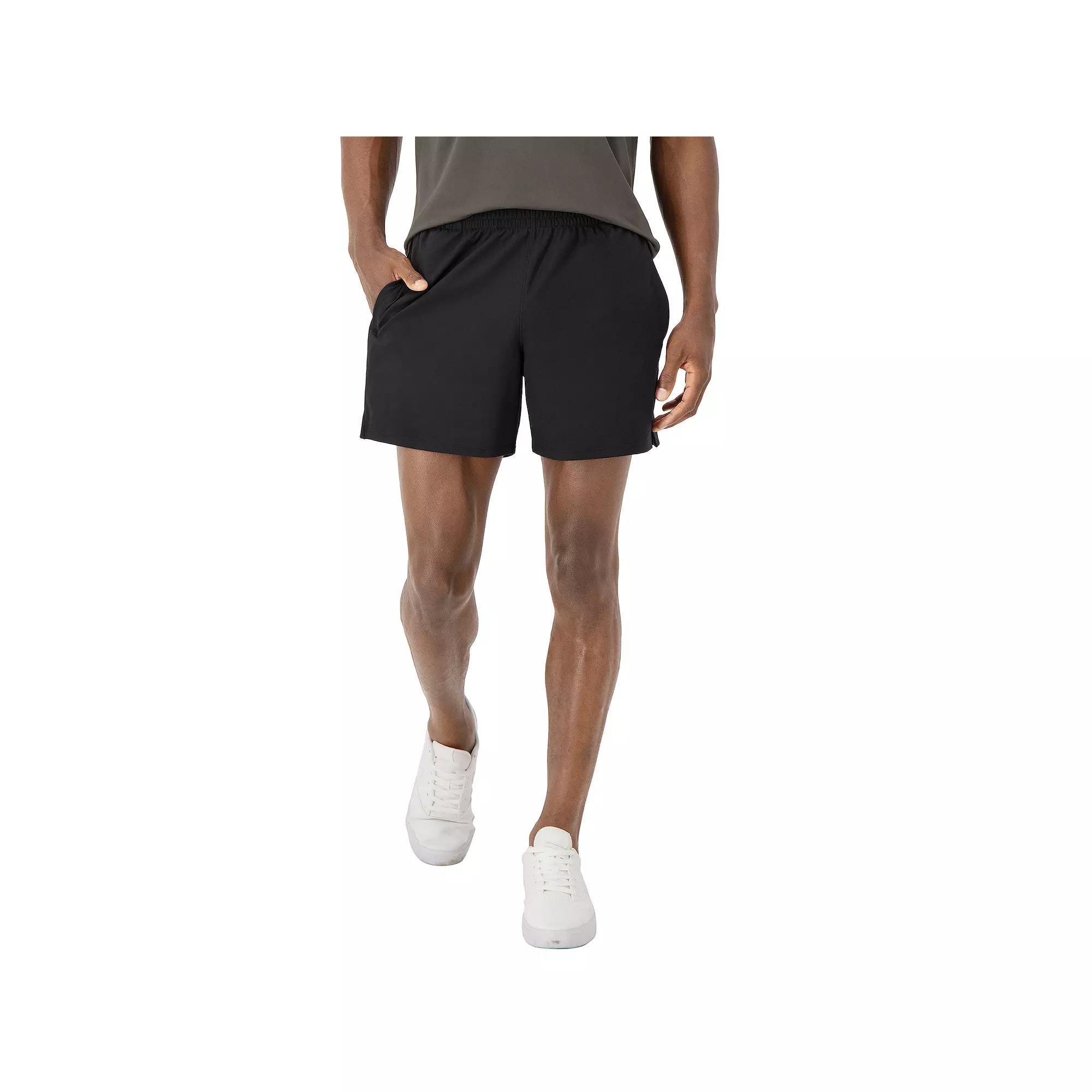 Men's Hanes® Moves 6-in. Performance Shorts, Size: Medium, Blue Dive Product Image