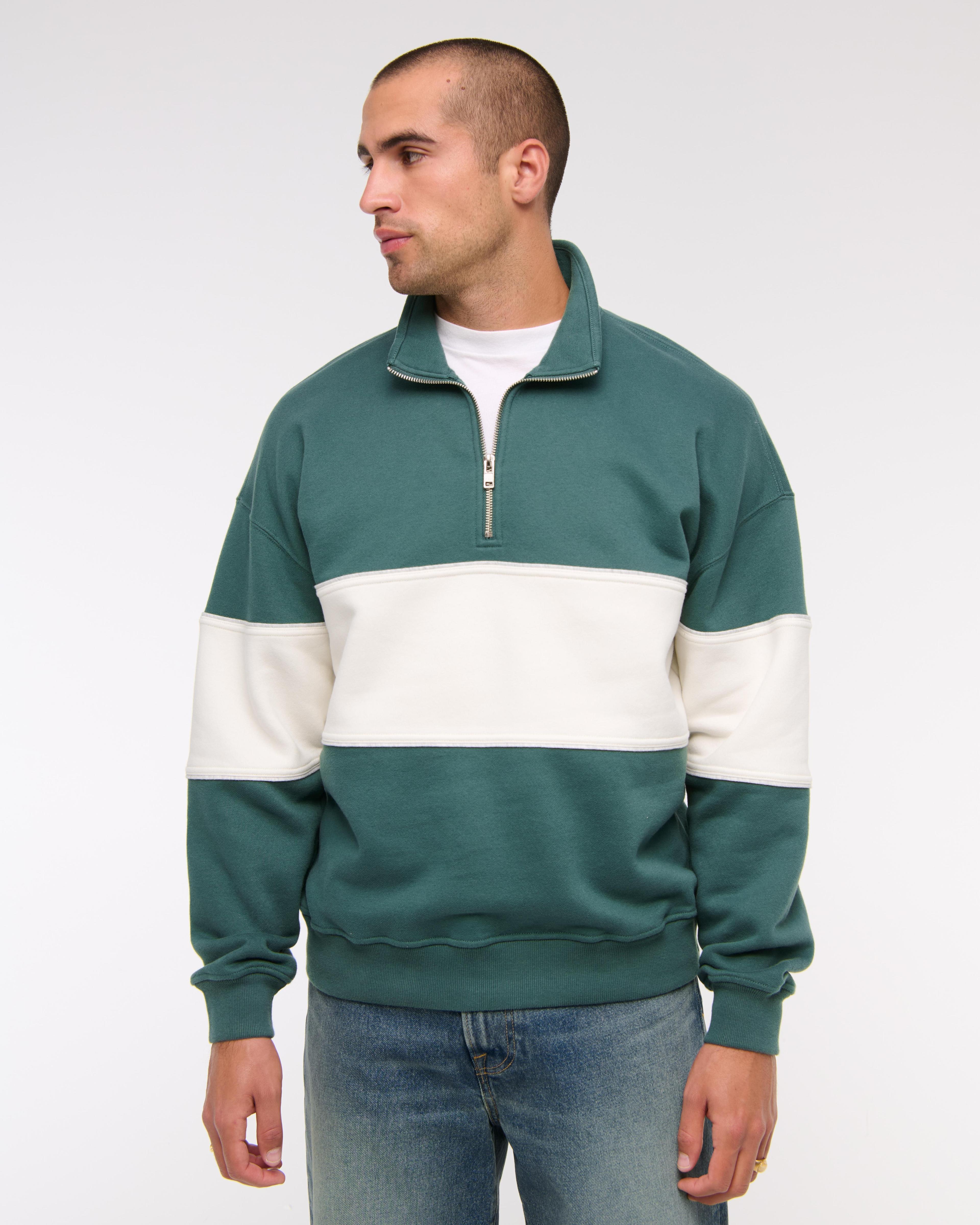 Essential Half-Zip Sweatshirt Product Image