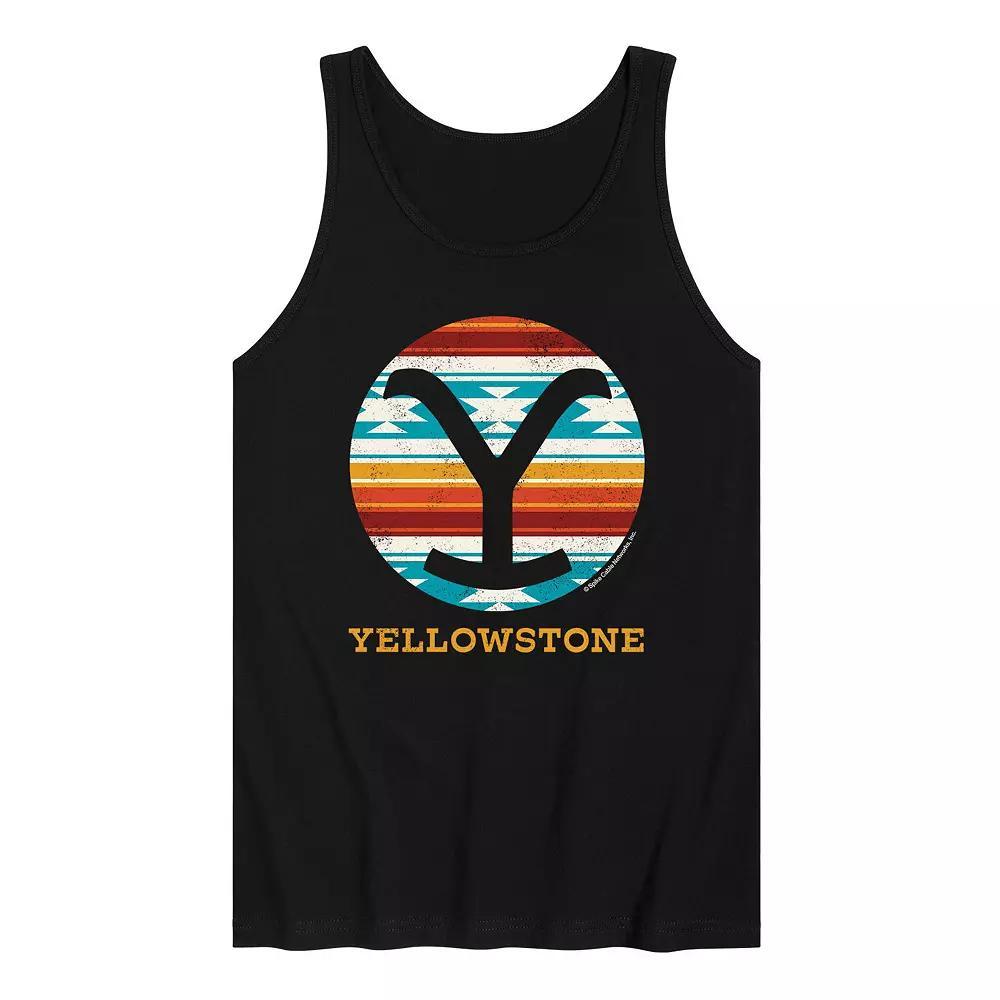 Men's Yellowstone Western Blanket Tank Top,  Product Image