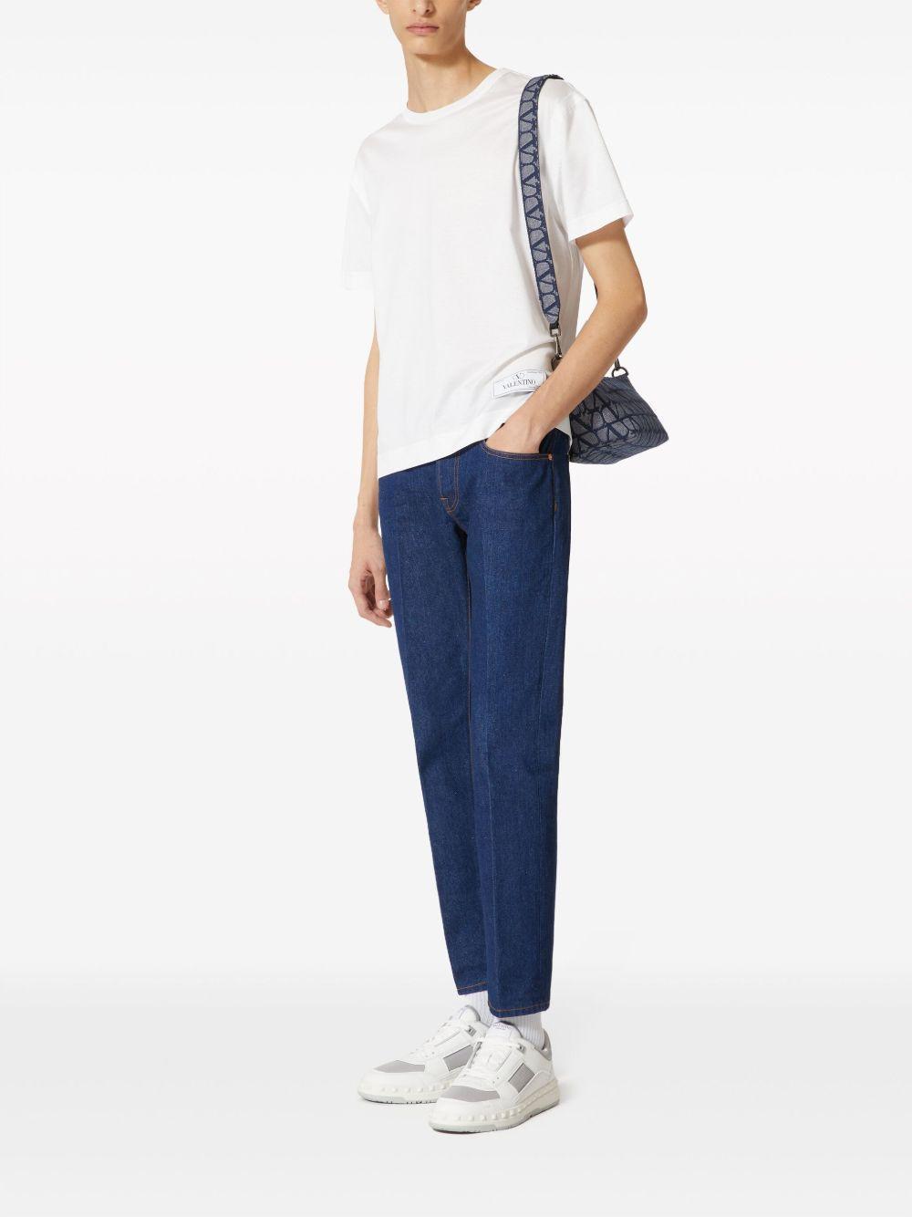 logo-appliqué cotton T-shirt Product Image