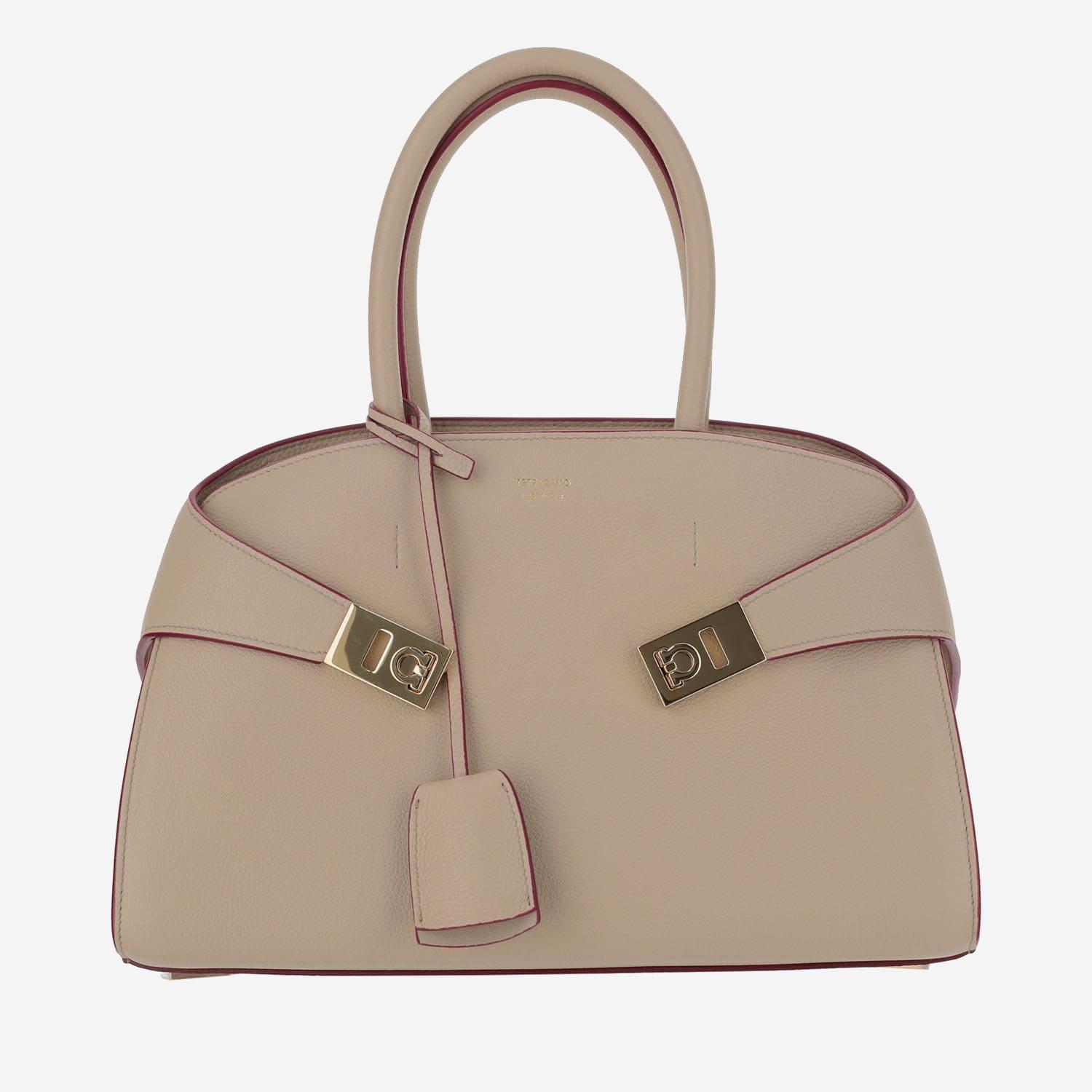 FERRAGAMO Chic Mini Shoulder Handbag In Tan Product Image