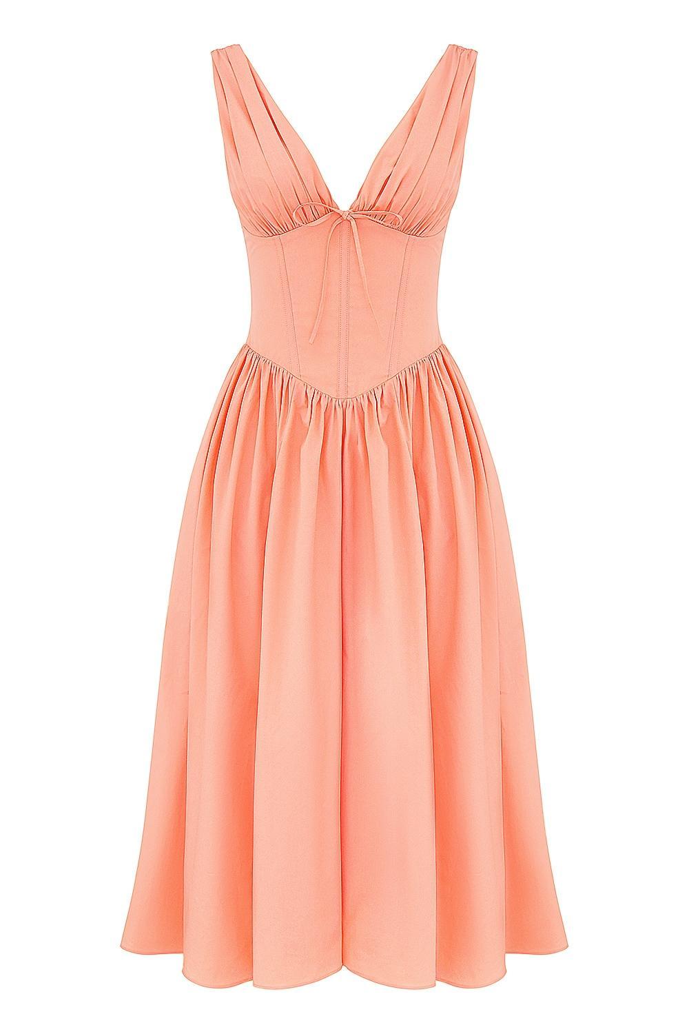 Emmelina  sorbet cotton corset sundress Product Image