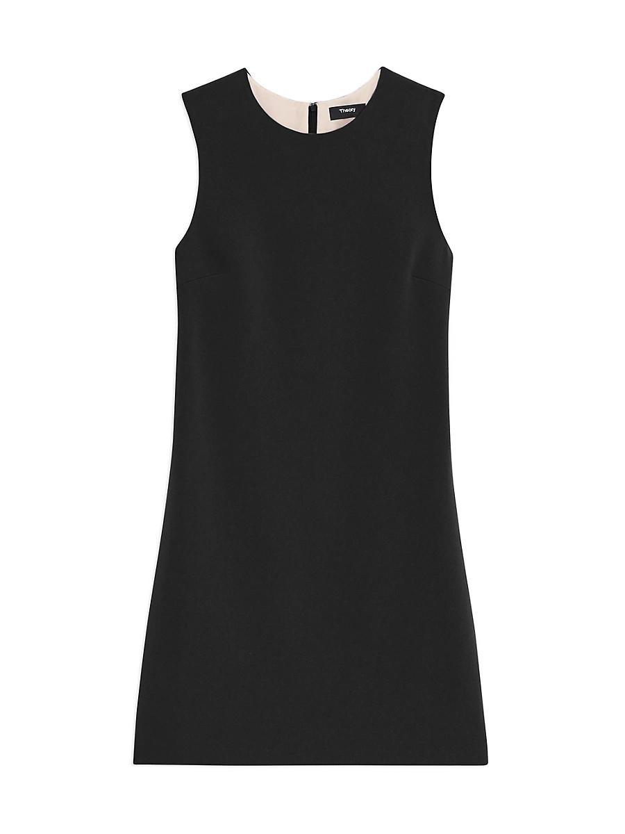 Womens Crepe Shift Minidress Product Image