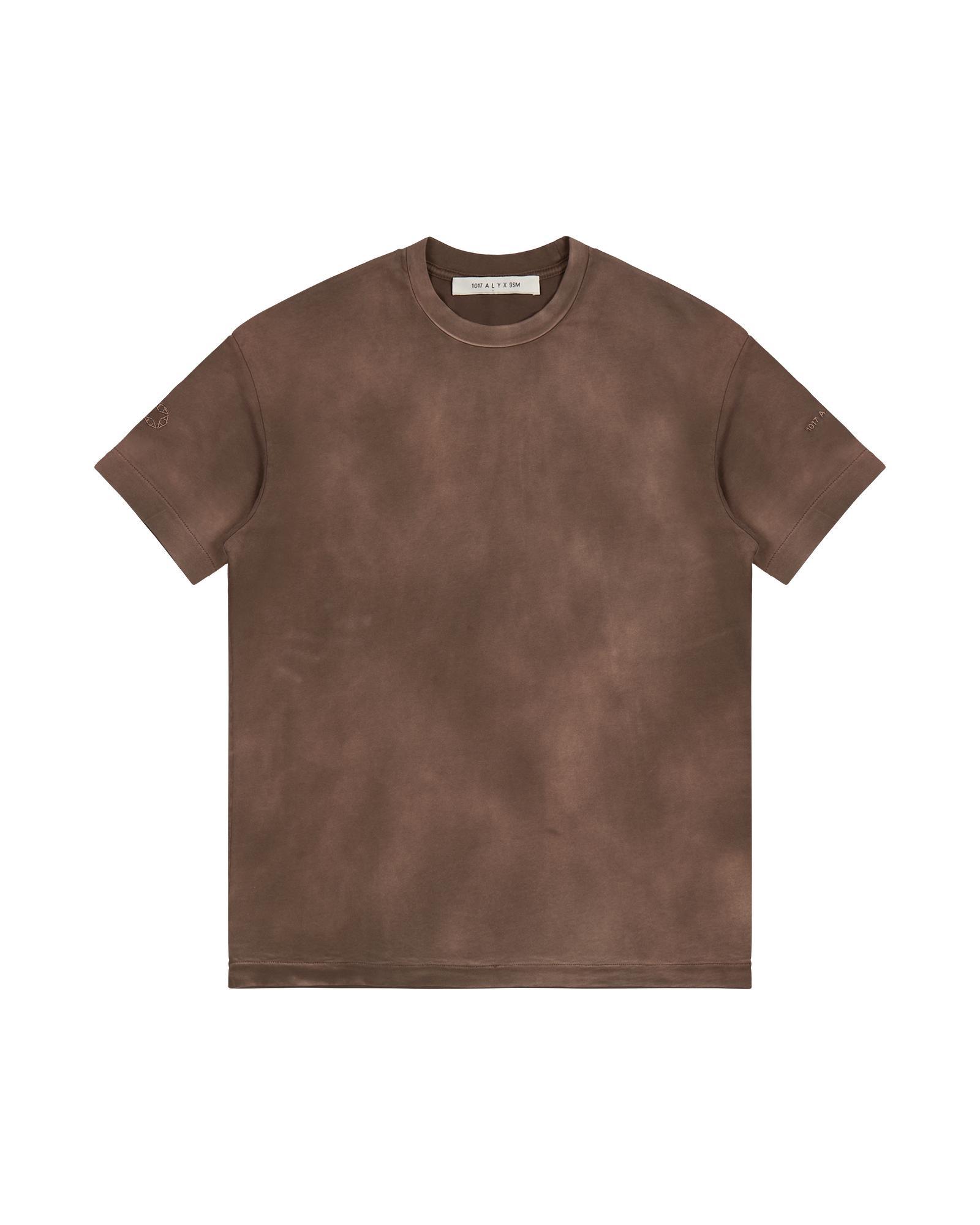 1017 ALYX 9SM | BROWN GARMENT DYE T-SHIRT | T-SHIRTS Product Image