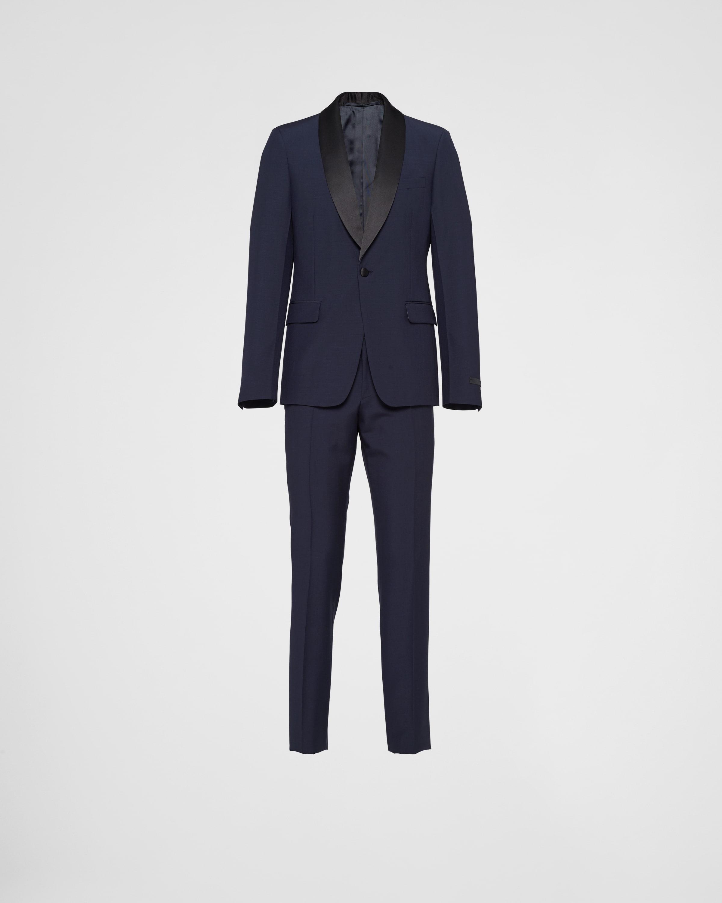 Single-breasted wool and mohair tuxedo Product Image