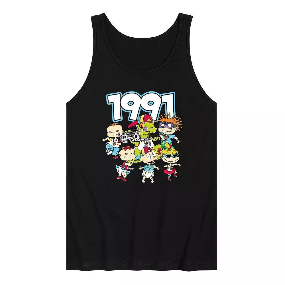 Men's Rugrats 90s Rugrats Back Tank Top,  Product Image
