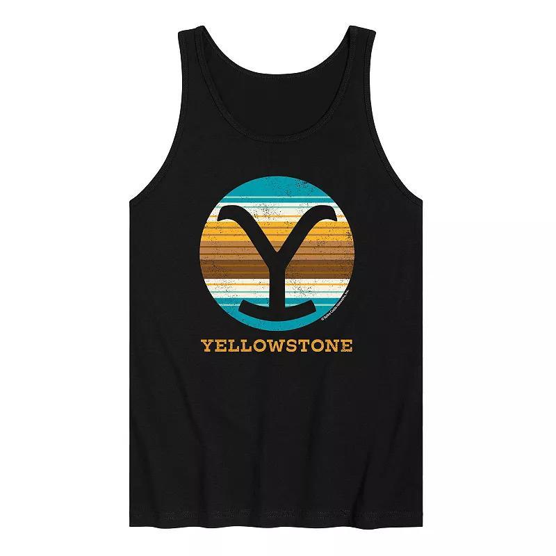 Men's Yellowstone Y Brand Blanket Tank Top, Size: Small, Black Product Image