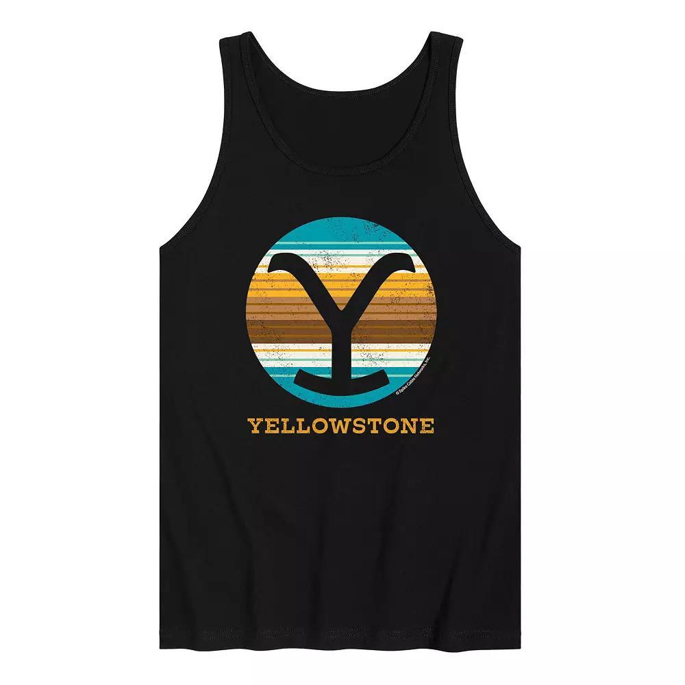 Men's Yellowstone Y Brand Blanket Tank Top, Size: Small, Black Product Image