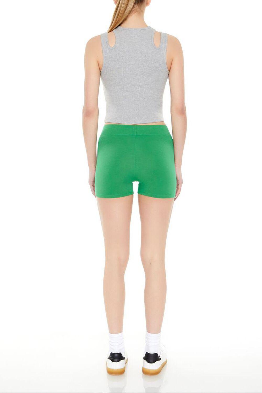 Cotton-Blend Biker Hot Shorts | Forever 21 Product Image