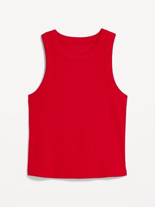 Snug Crop Tank Top Product Image