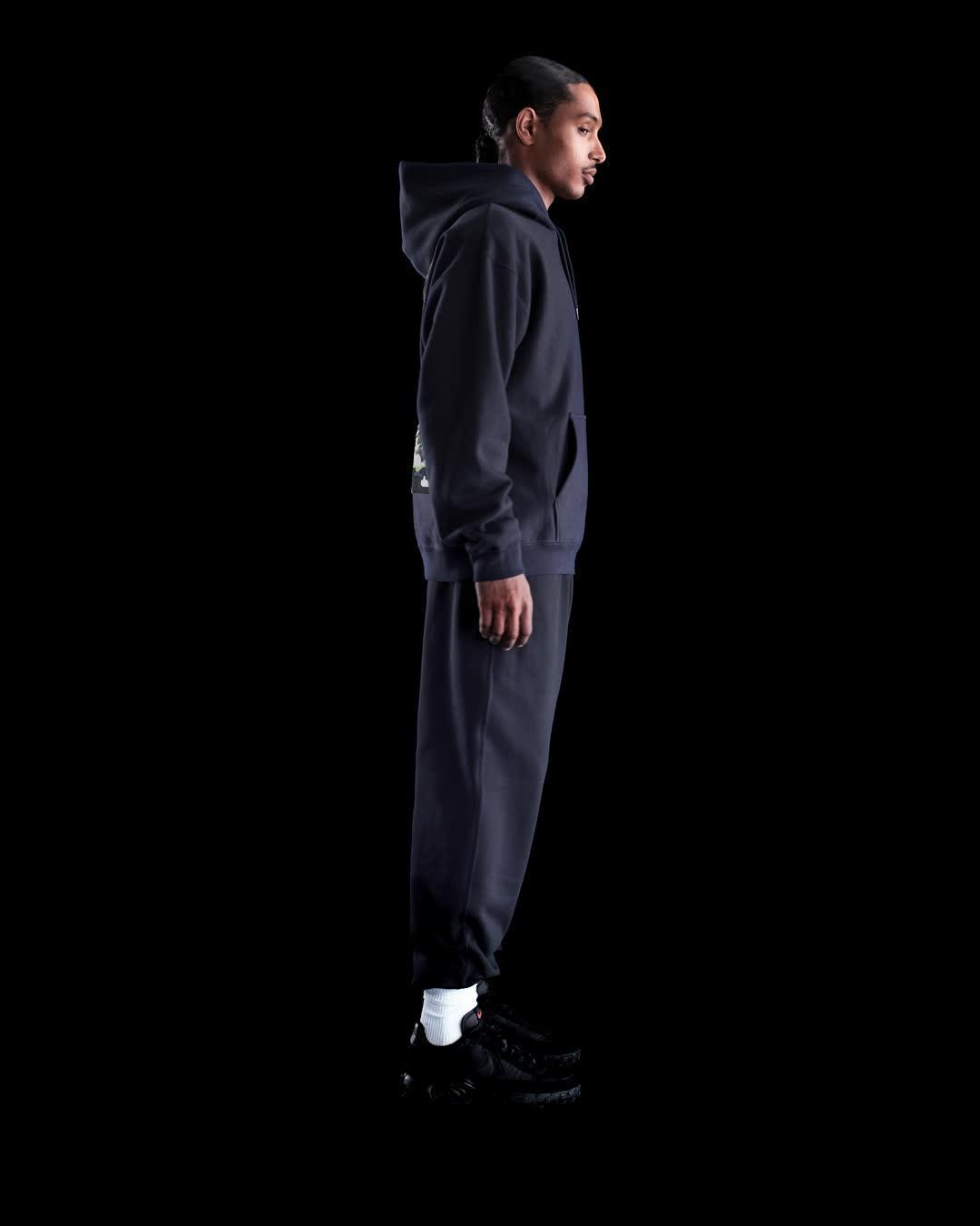 Nike Mens Solo Swoosh Pullover Hoodie | HV0891-133 Product Image