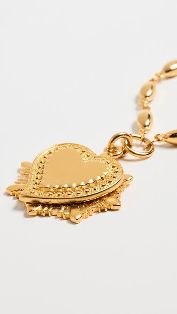 Brinker + Eliza Heart On Fire Necklace | Shopbop Product Image