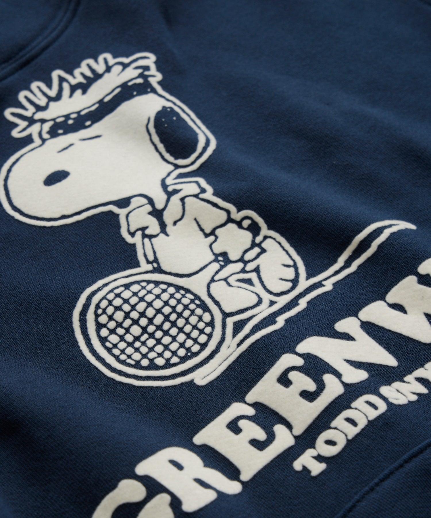 Todd Snyder x Peanuts French Terry Greenwich Hoodie Product Image