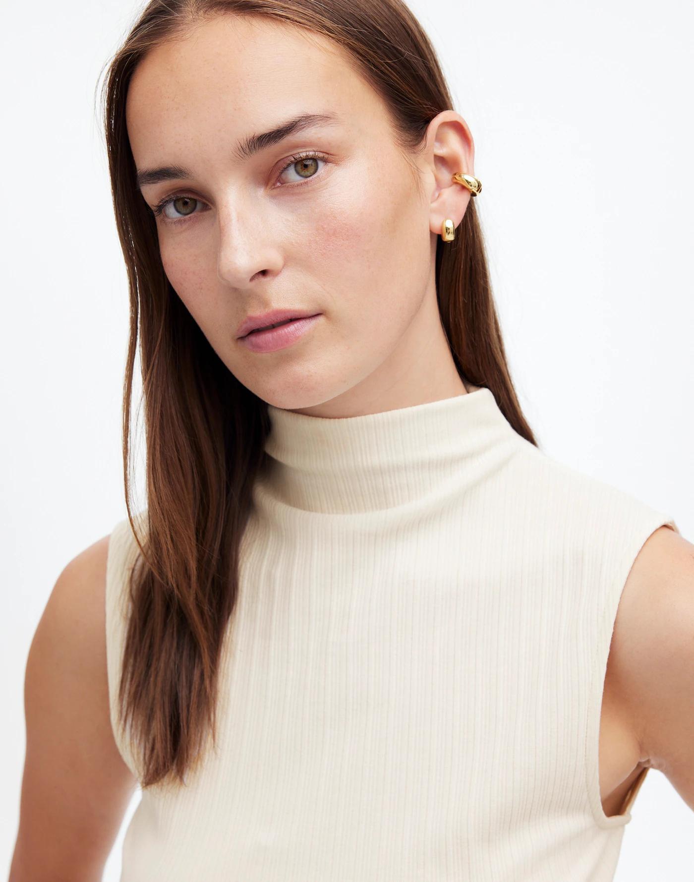 Ribbed Mockneck Tank Product Image