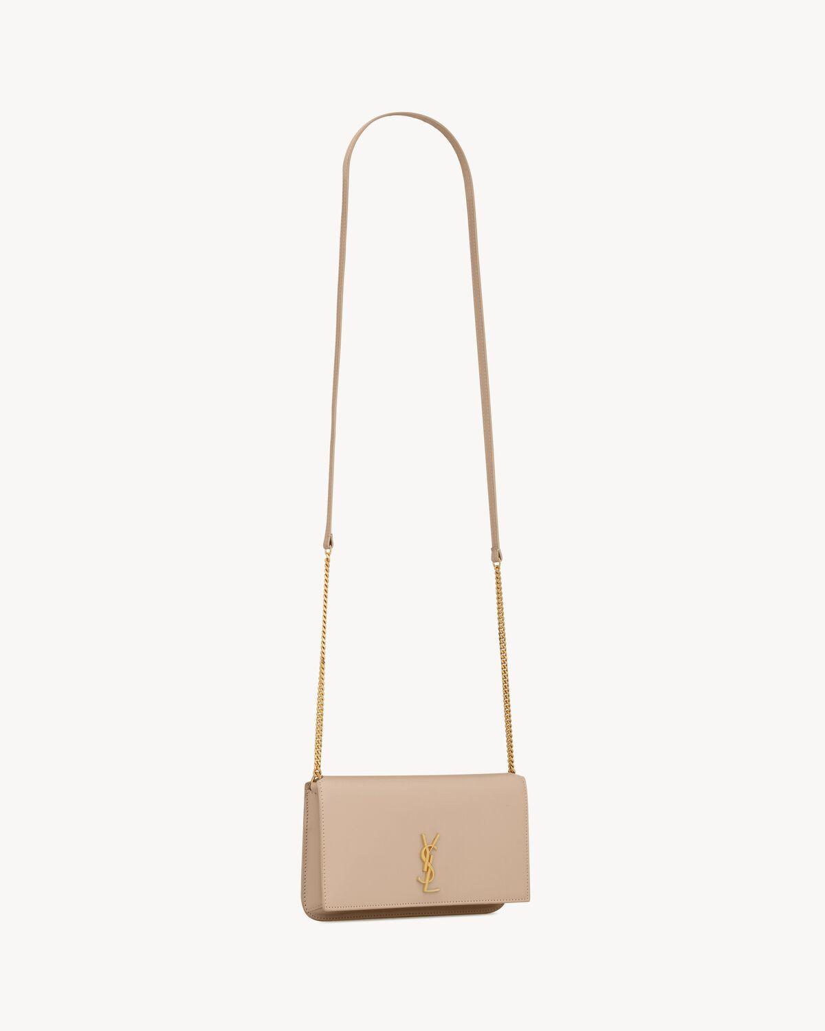 CASSANDRE phone holder in smooth leather | Saint Laurent | YSL.com Product Image