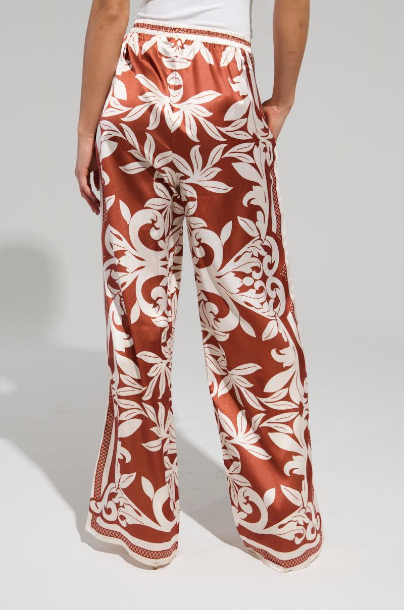 FIND A WAY PRINTED PALAZZO PANT Product Image