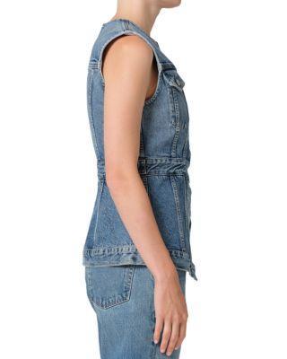 Idalene Denim Vest Product Image