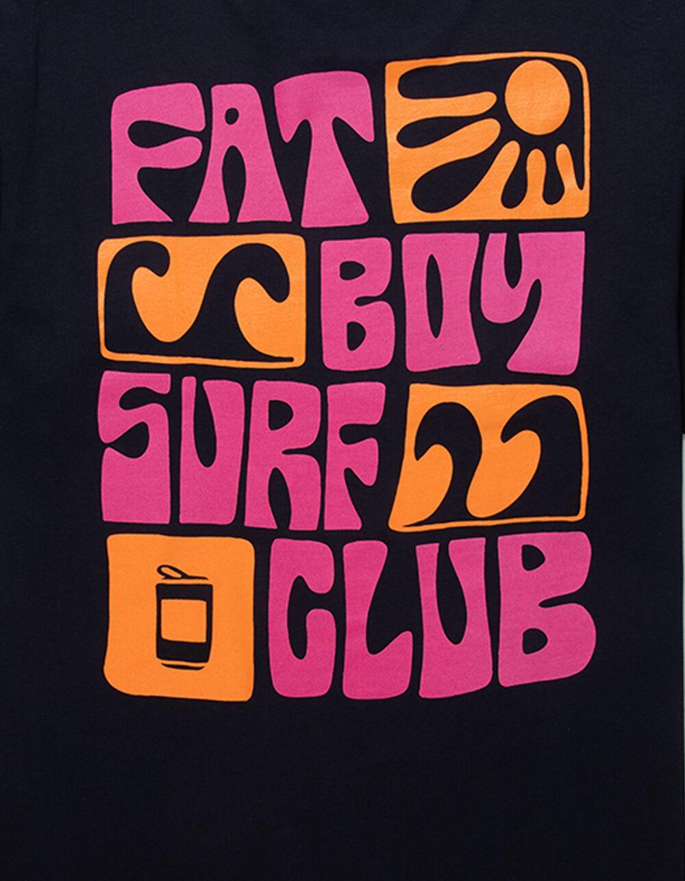 FAT BOY SURF CLUB Waves And Rays Mens Tee - NAVY Product Image