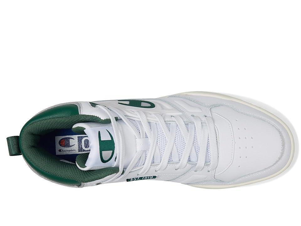 Champion 5 On 5 Hi Green/Chalk) Men's Shoes Product Image