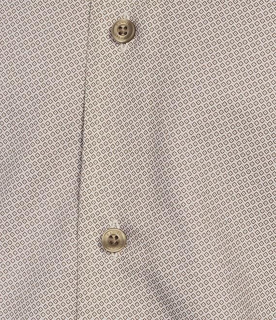 Daniel Cremieux Signature Label Cotton-Lyocell Printed Dobby Short Sleeve Woven Shirt Product Image