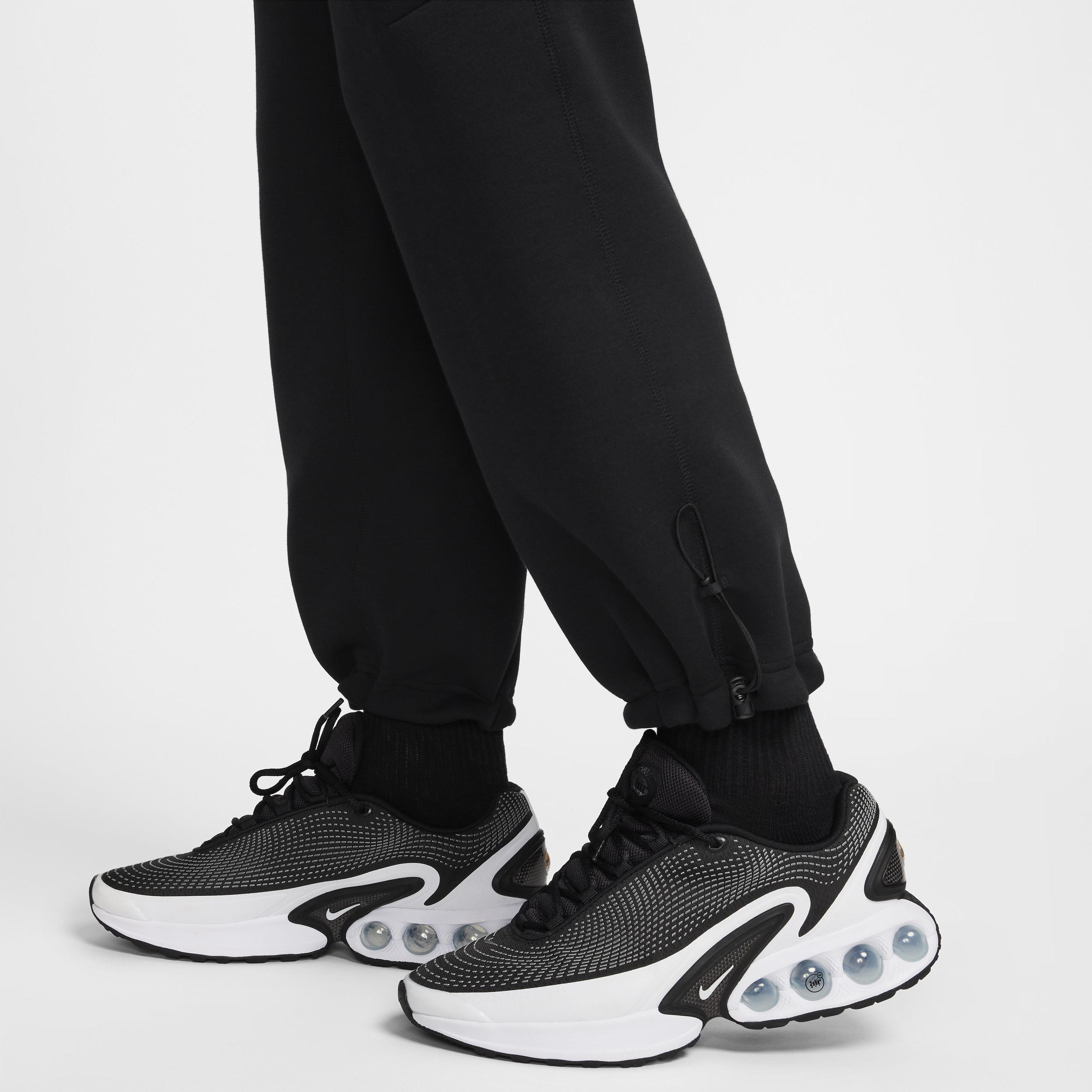 Nike Mens Nike Tech Fleece Open Hem Pants - Mens Black/Black Product Image