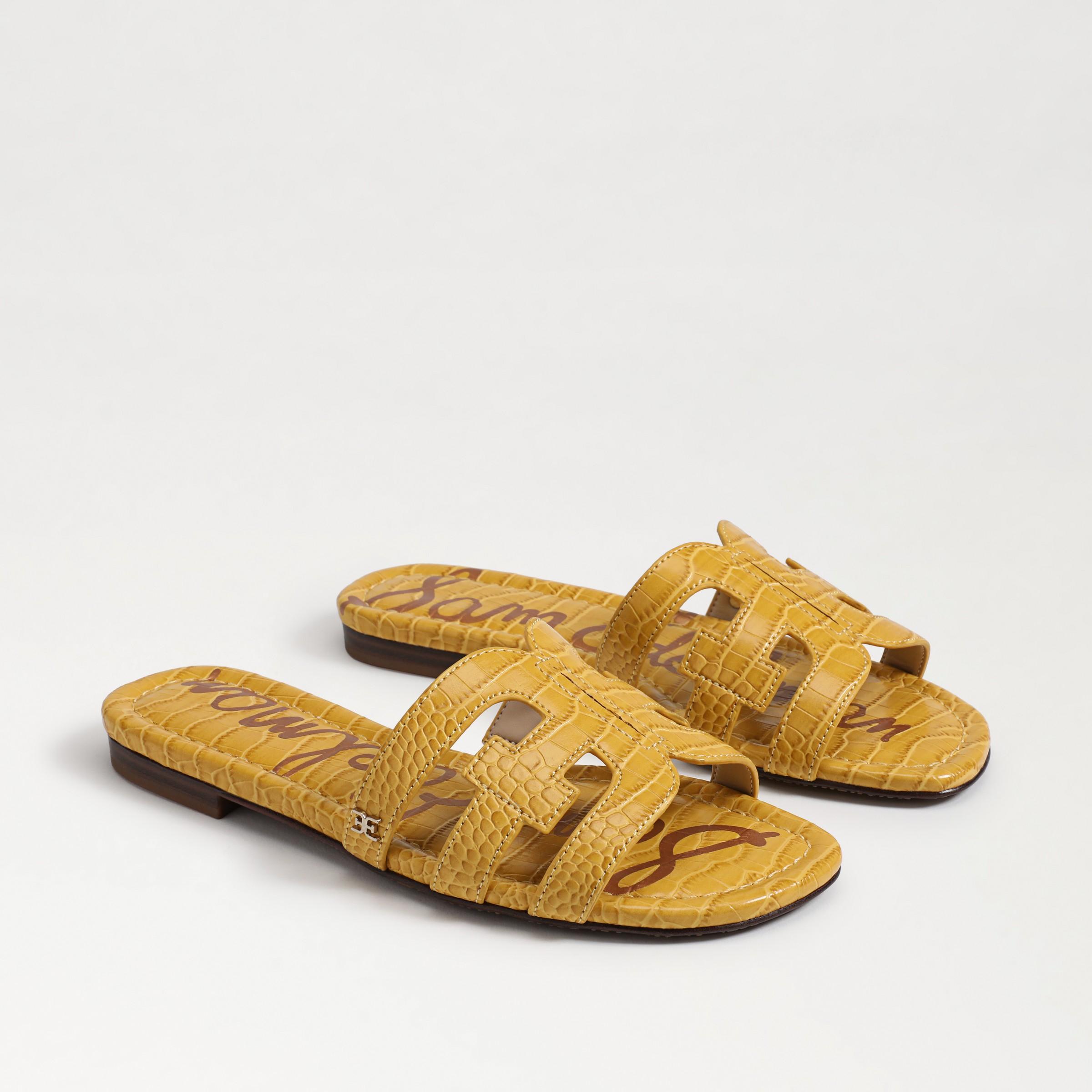 Sam Edelman Bay Slide Sandal Sandshell Python Product Image